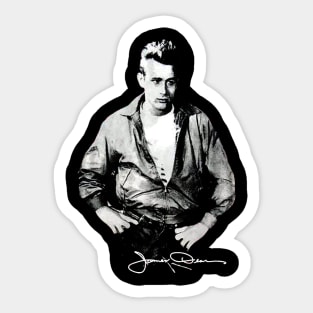 Vintage james dean Sticker